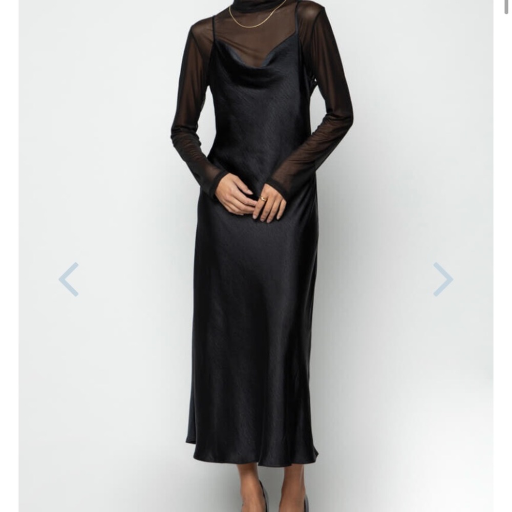 Oak and Fort satin dress - New